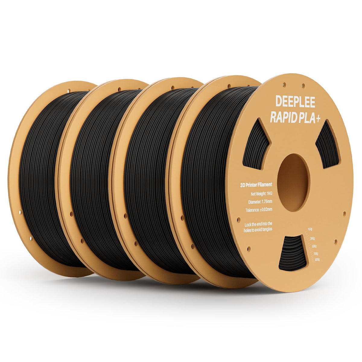 DEEPLEE Rapid PLA Plus Filament 1.75mm Orange 1kg