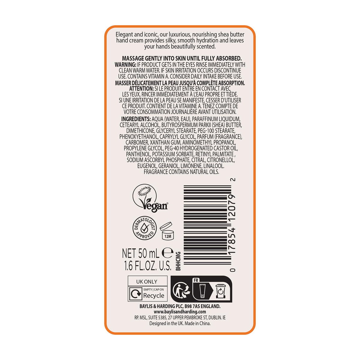 Baylis & Harding Signature Luxury Hand Wash 500ml 3 pack