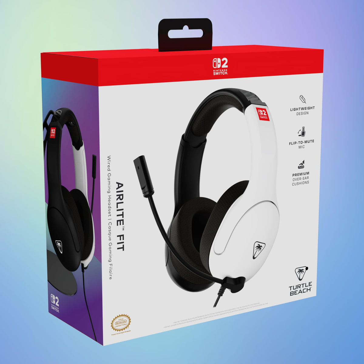 Turtle Beach Airlite Fit Wired Gaming Headset for Nintendo Switch 2, Lite