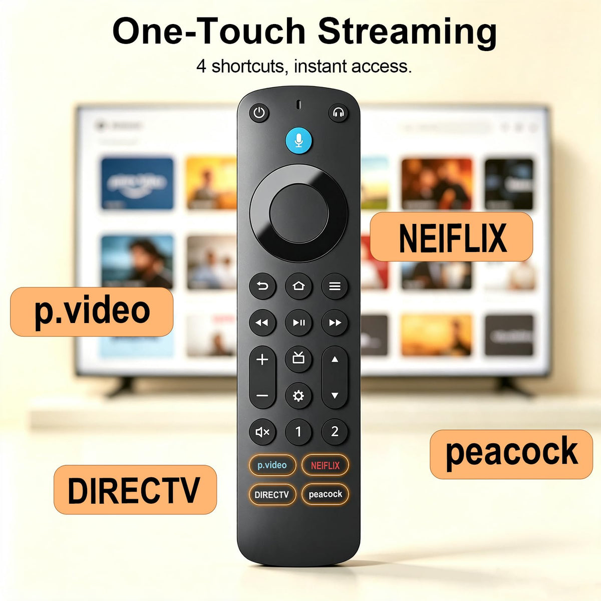 for-LG-Magic-Remote, Gvirtue Solar Voice Remote Control for-LG-Smart TV