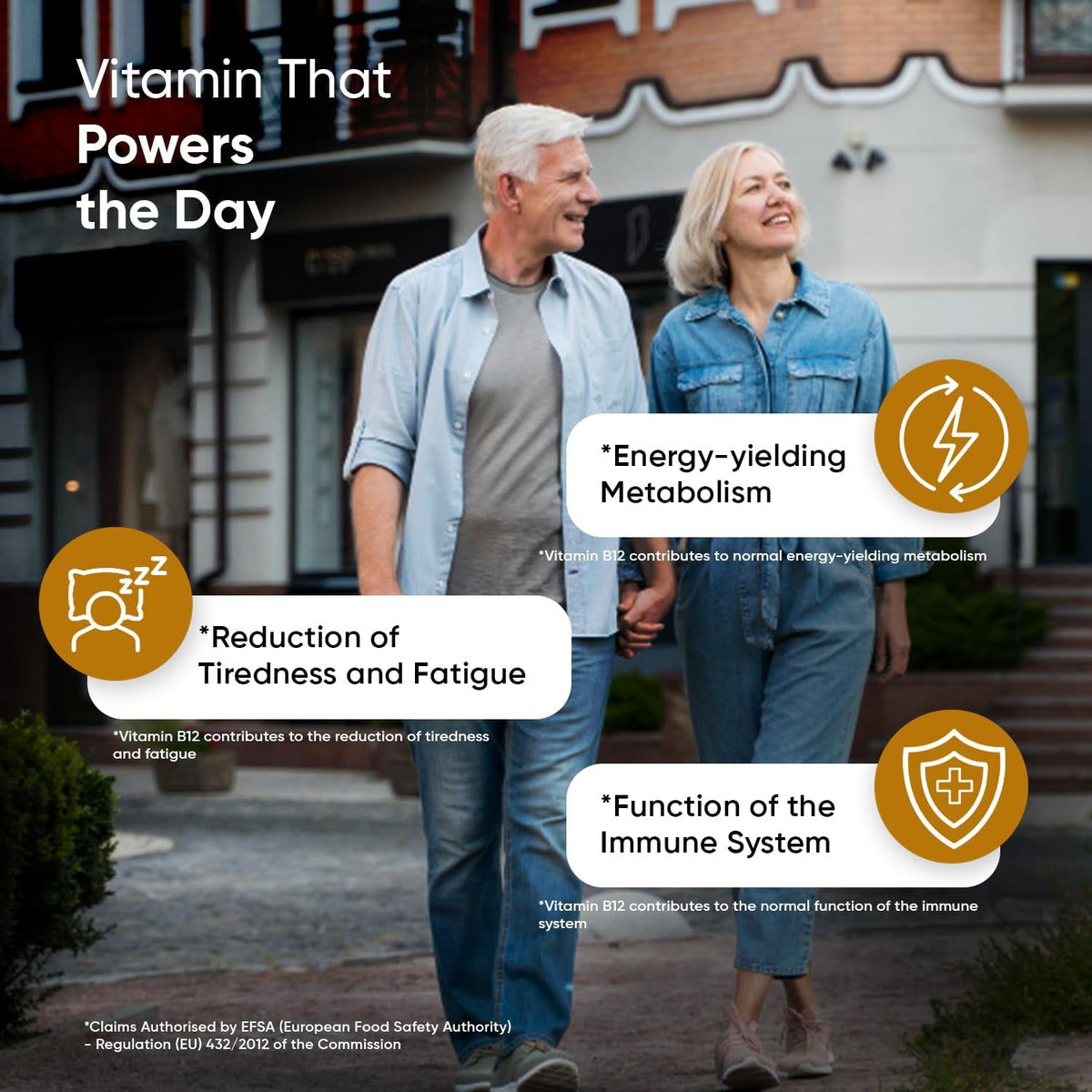 Vitamin B12 Tablets - 450 Tablets (1+ Year Supply) - 1000mcg