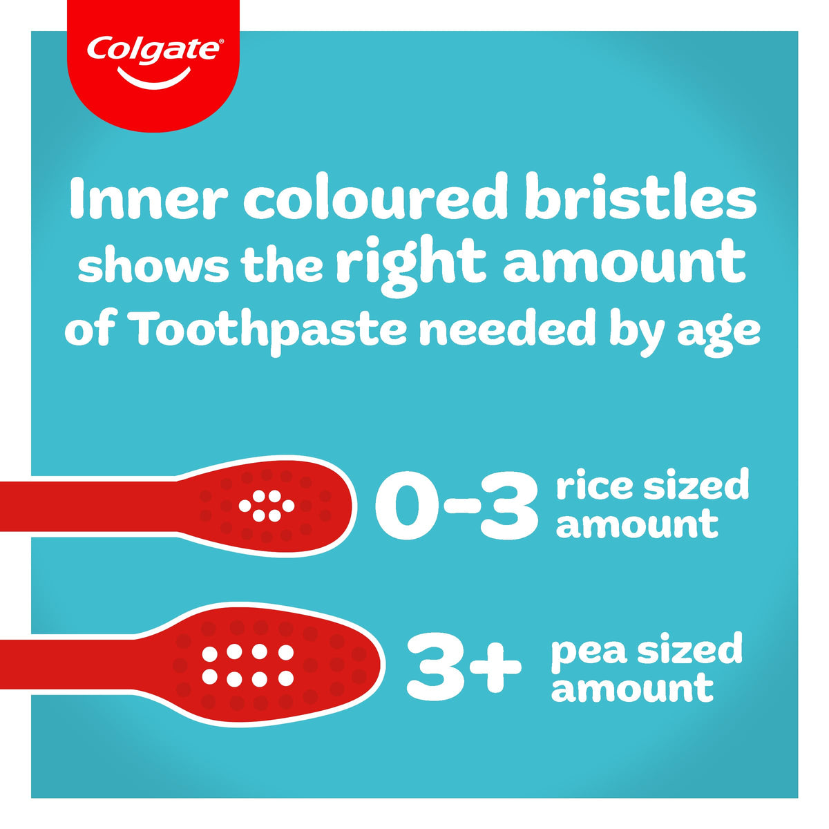 Colgate Kids Bluey Toothbrush 3-5 Years, 2 Pack