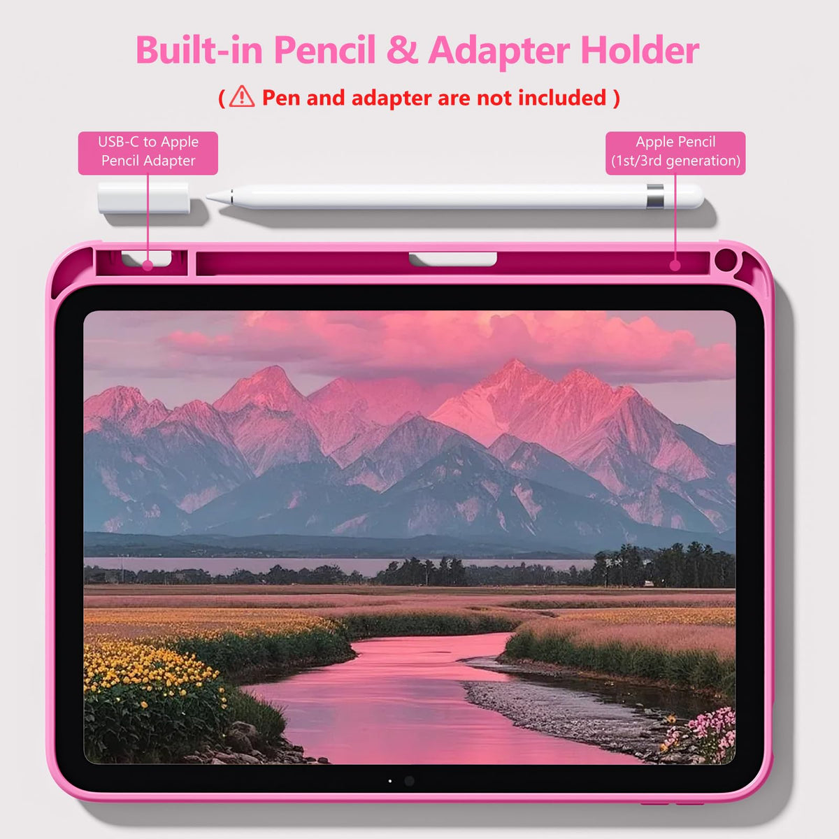 Vobafe Case for iPad A16 11th Generation 11 Inch 2025/iPad 10th 10.9" 2022