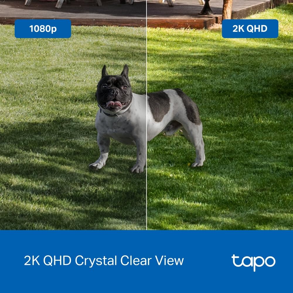 Tapo TC82 2K Battery Outdoor Security Camera Wireless