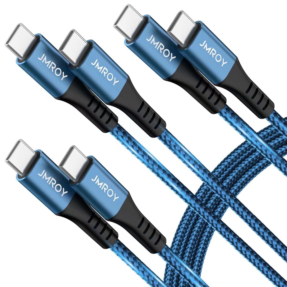 iPhone 18 17 16 15 Charger Cable 3M [2 Pack], USB C to USB C Cable 60W Nylon Braided Extra Long USB Type C Fast Charging Cable for iPhone 18 Pro Max, 17 Pro, iPad Pro Air, MacBook, Samsung S26 S25