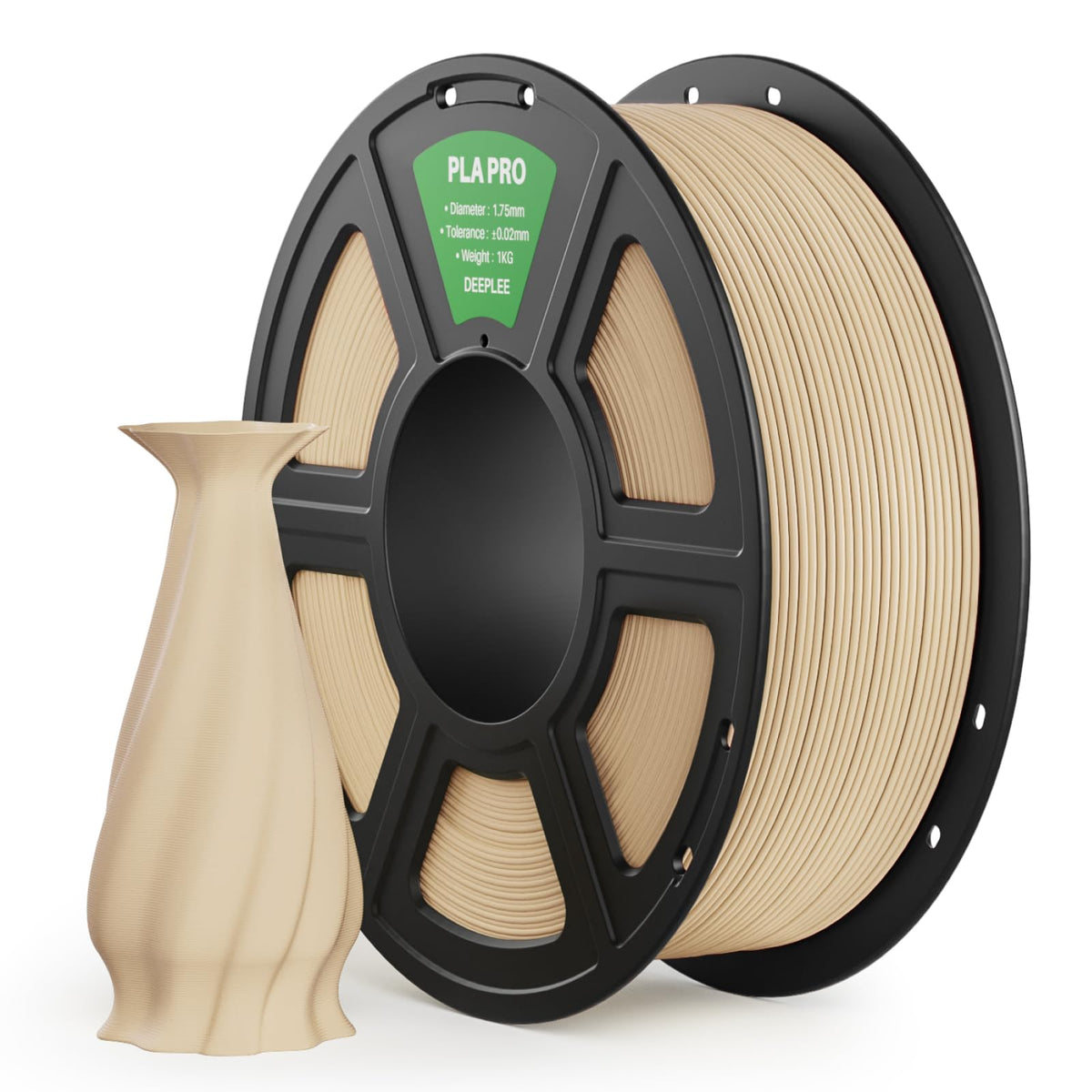 DEEPLEE PLA PRO Filament 1.75mm Brown 2KG