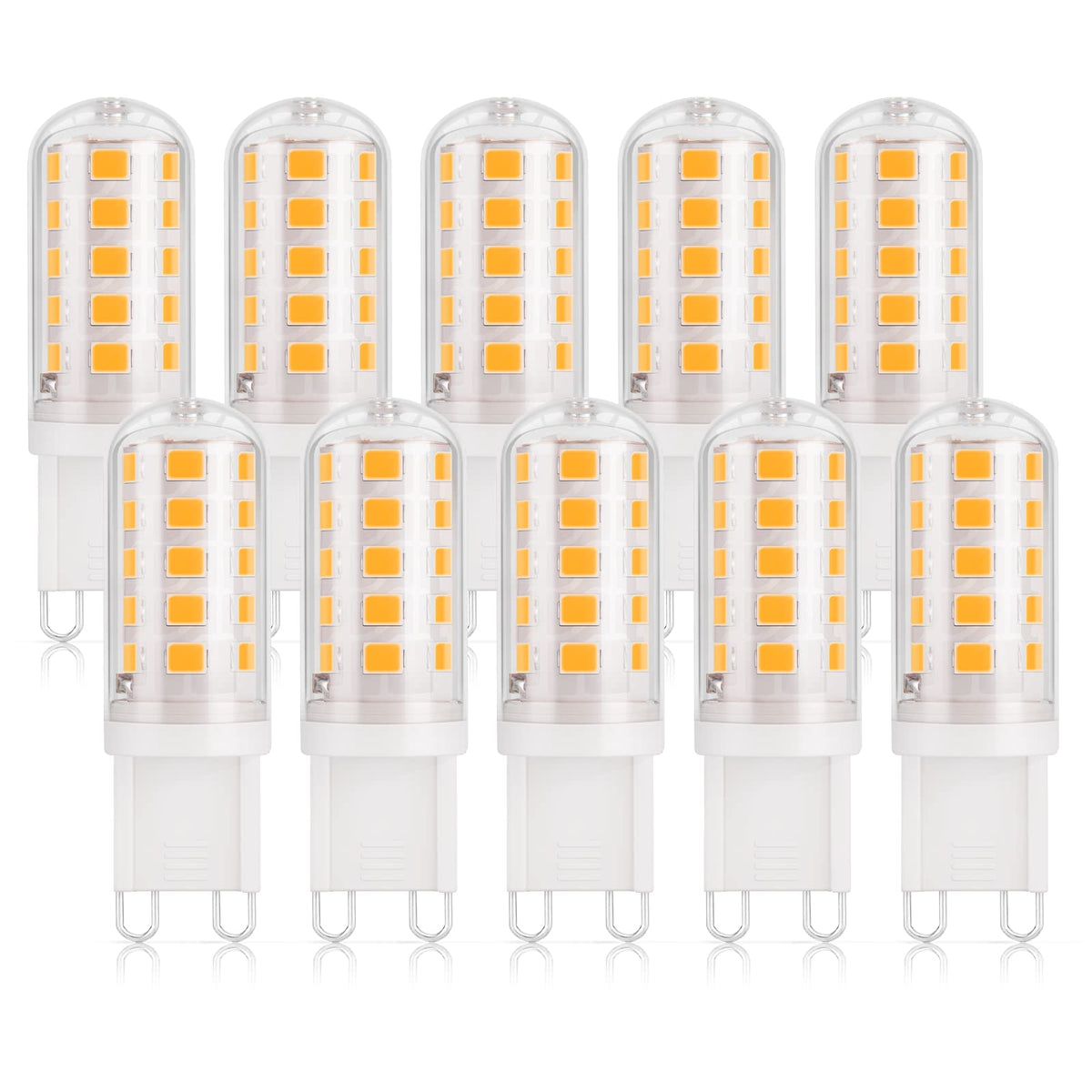 DiCUNO G9 LED Bulb Warm White 2700K, 3W=30W, 410LM, 6 Pcs