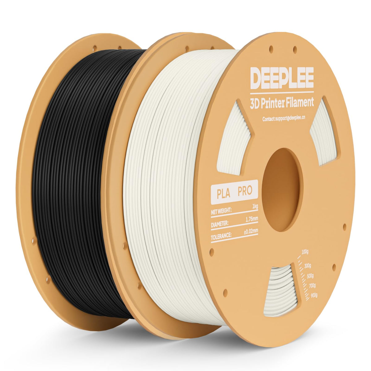 DEEPLEE PLA Filament 1.75mm PLA Pro White*1
