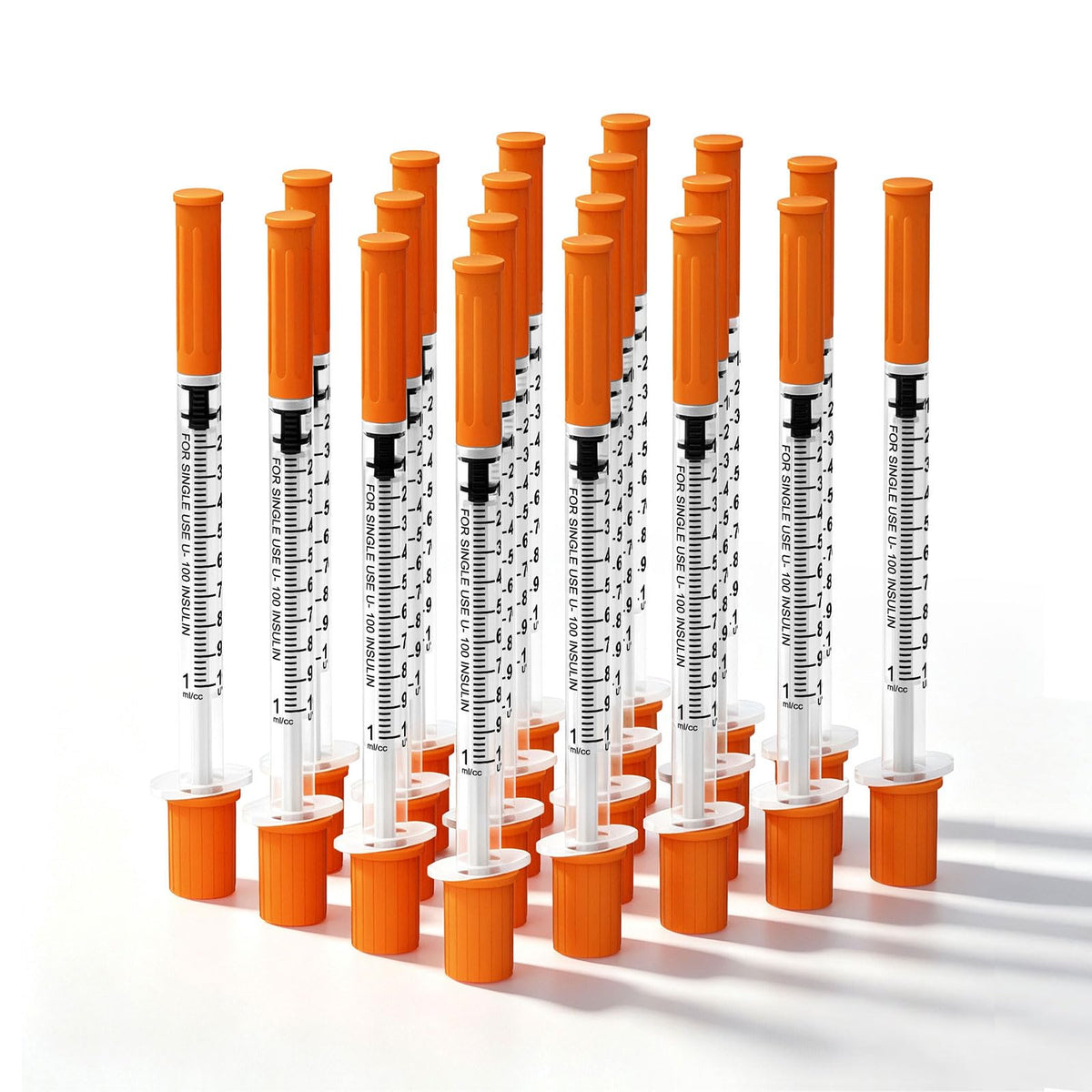 Syringes with Needle for Injections 10 Pack, 1ml 31G 8mm Single Use Injection Fine Needles, Disposable Syringe for Liquid, Individually Packaged Precision Dispensing Tools for Lab, Perfume, DIY Craft