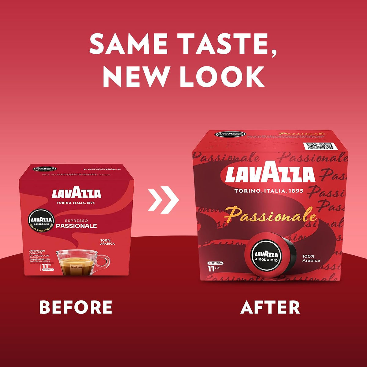 Lavazza, A Modo Mio Espresso Passionale, 36 Coffee Pods