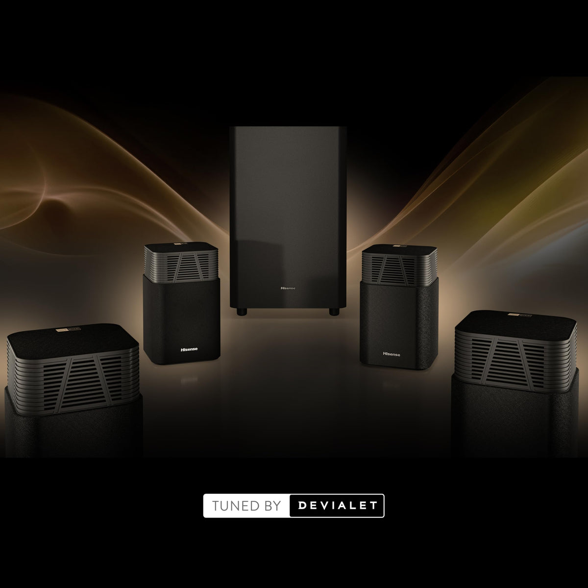 Hisense HS2000 2.1 CH All-In-One Soundbar for TV