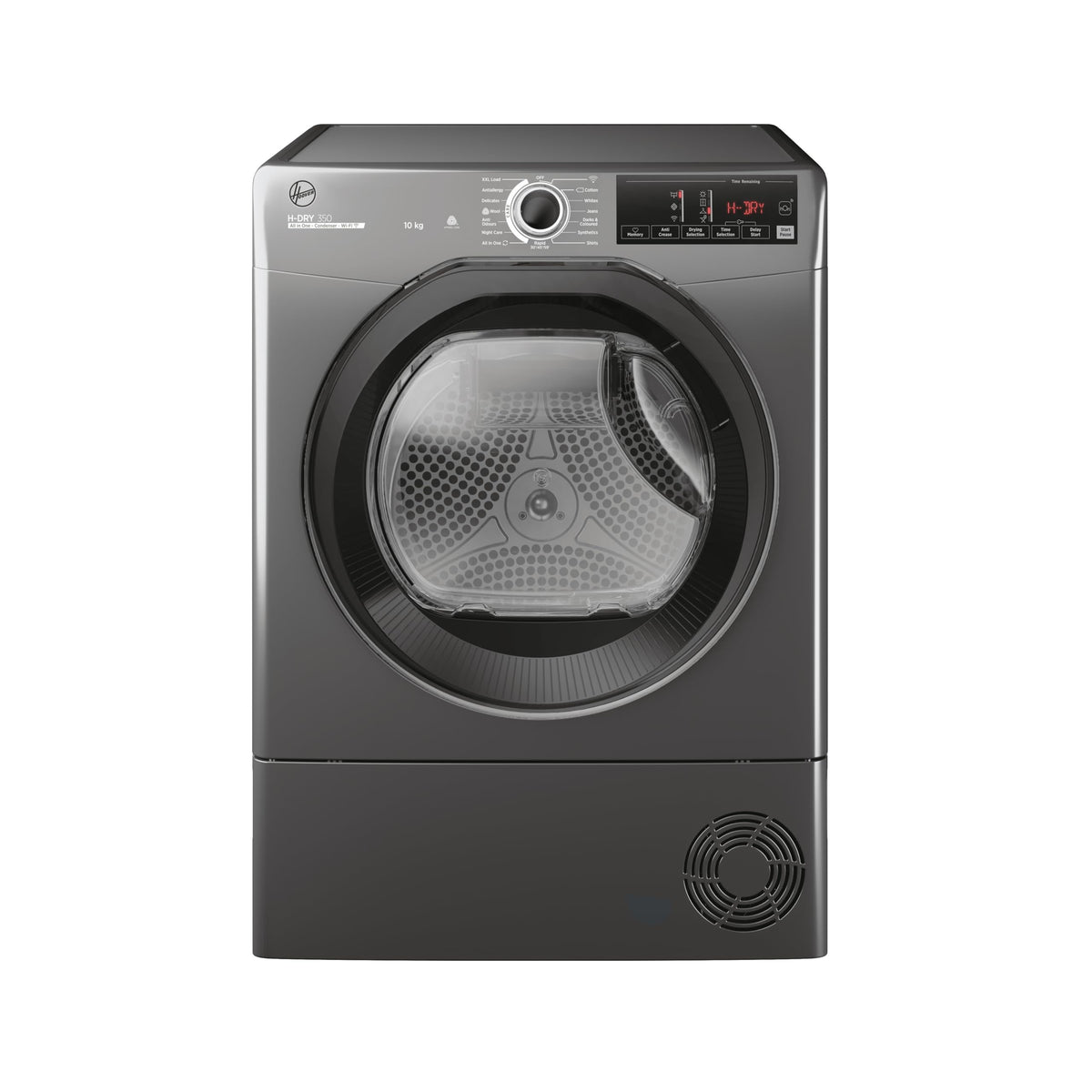 Hoover H-DRY 350 Condenser Tumble Dryer, 9kg, White, B Class