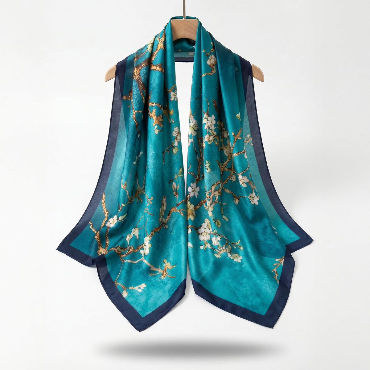 Trillion London® Silk Shawl Birthday Gifts for Women - Designer Silk Scarf