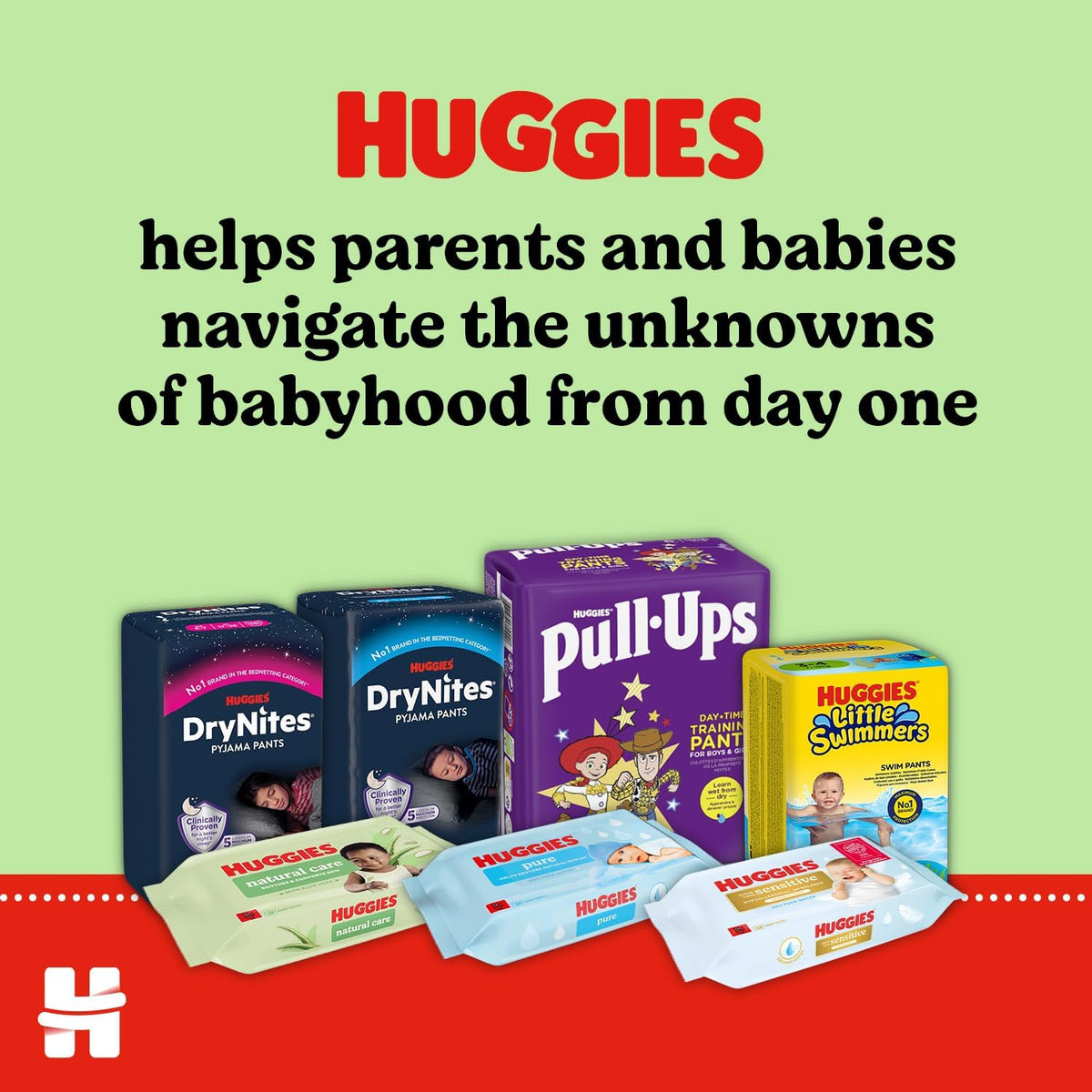 Huggies Natural Care Baby Wipes - Pack of 10 (480 Wipes) – Plastic Free Wet Wipes with Aloe Vera & Vitamin E, Hypoallergenic, Comfort and Soothe Baby's Delicate Skin