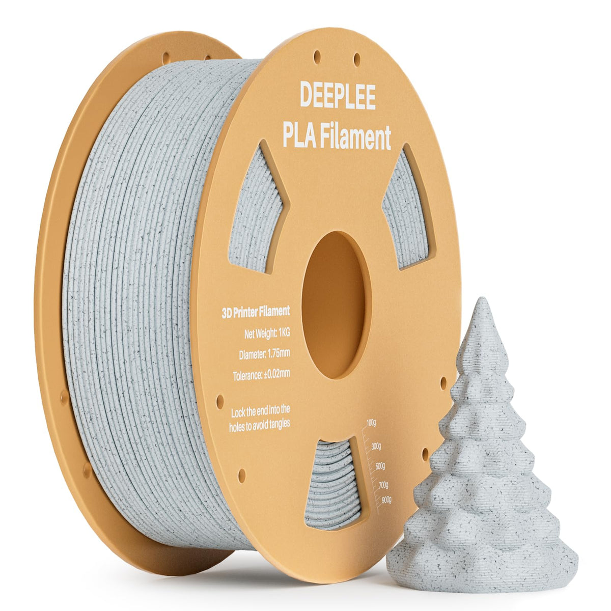 DEEPLEE PLA Filament 1.75mm White 1kg