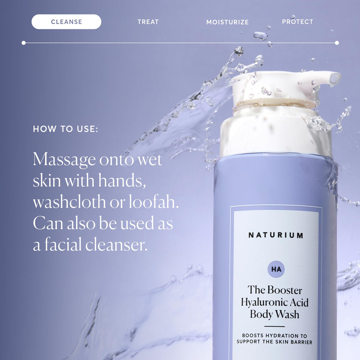 Naturium The Glow Getter Multi-Oil Hydrating Body Wash, 500 ml