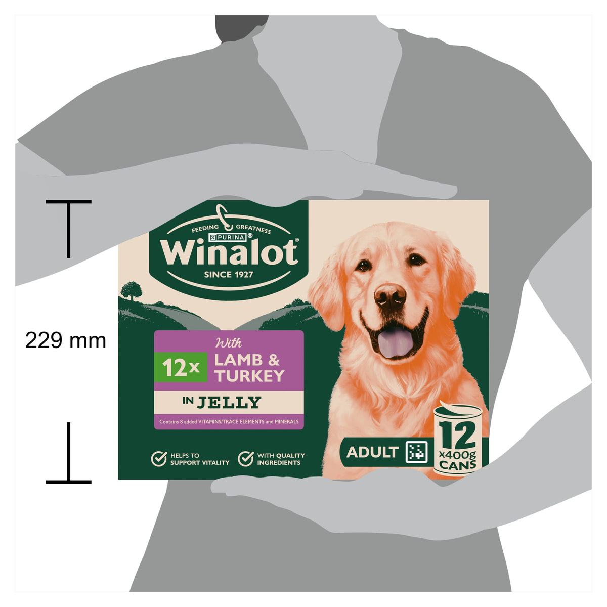 WINALOT Sunday Dinner Mixed in Gravy Wet Dog Food Pouches 40x100g