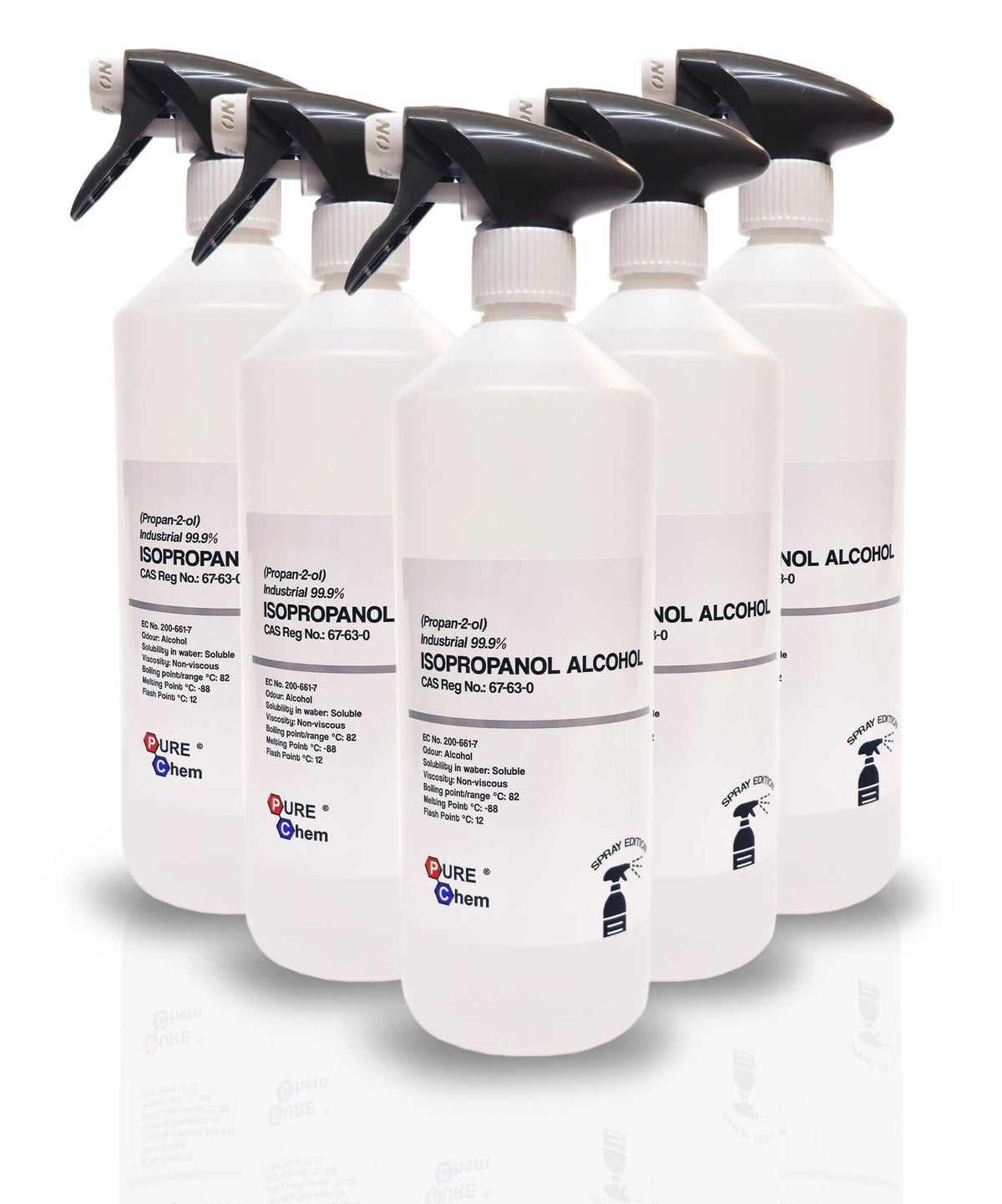 Pure Chem Isopropyl Alcohol Isopropanol IPA Rubbing Alcohol Cleaning 99.9%