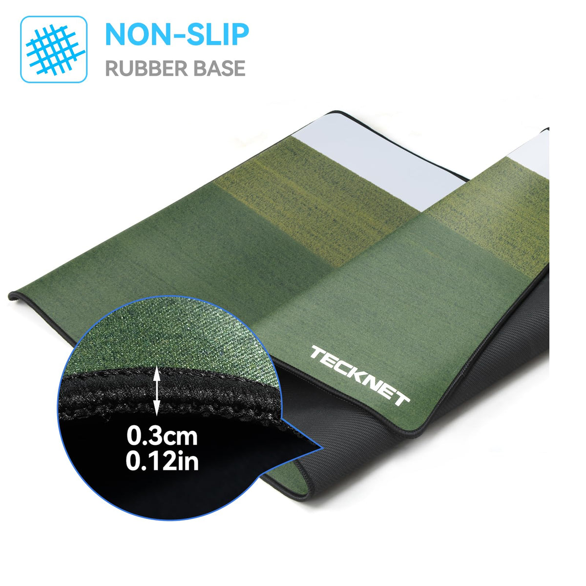 TECKNET Gaming Mouse Mat, 900x400x3mm Large Mouse Pad - Black