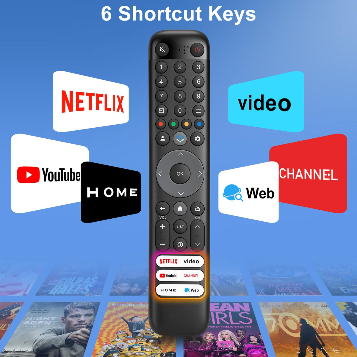 for LG TV Remote, Universal for LG Remote Control Smart TV Replacement
