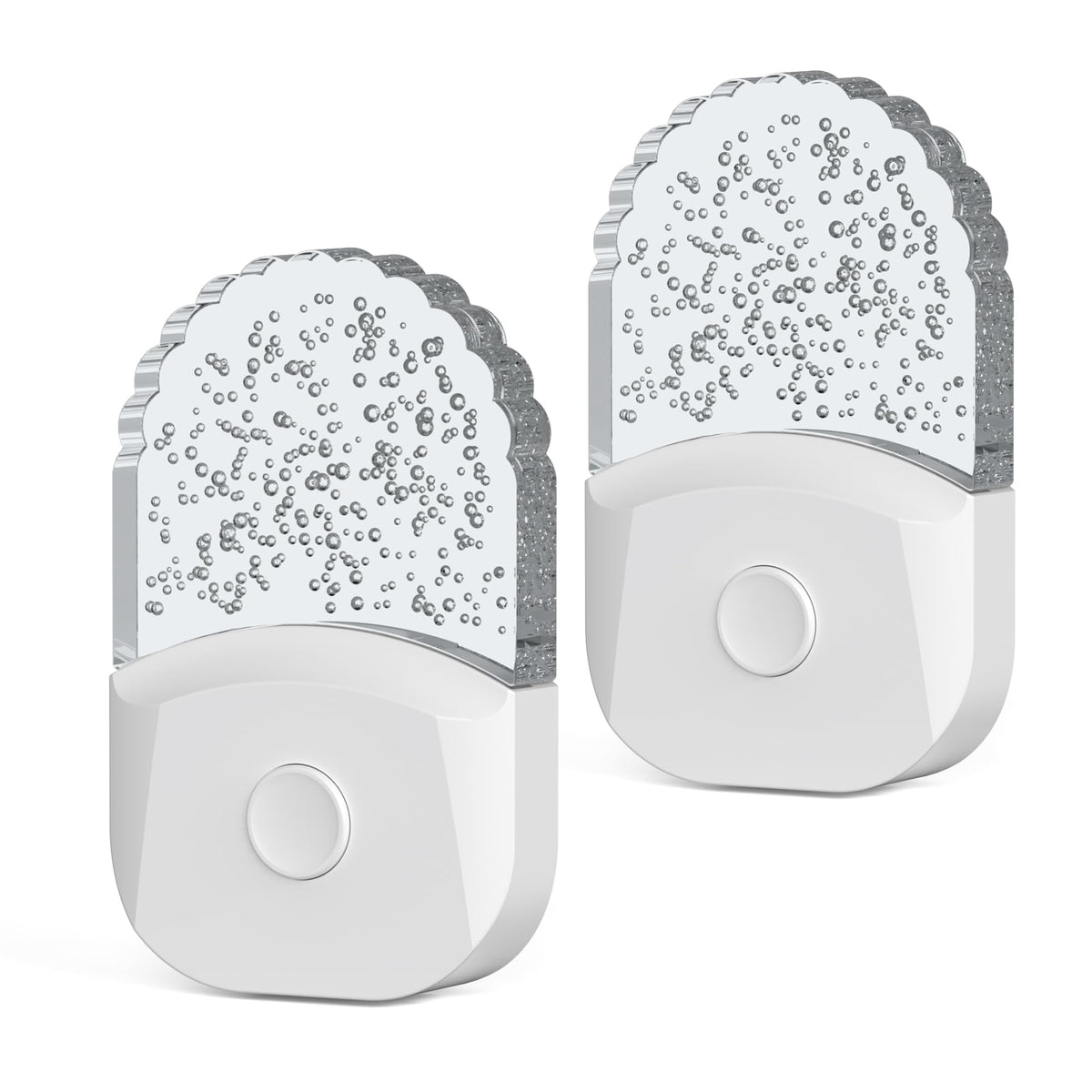 Emeritpro Night Light Plug in Wall with Dusk to Dawn Sensor, Warm White+RGB