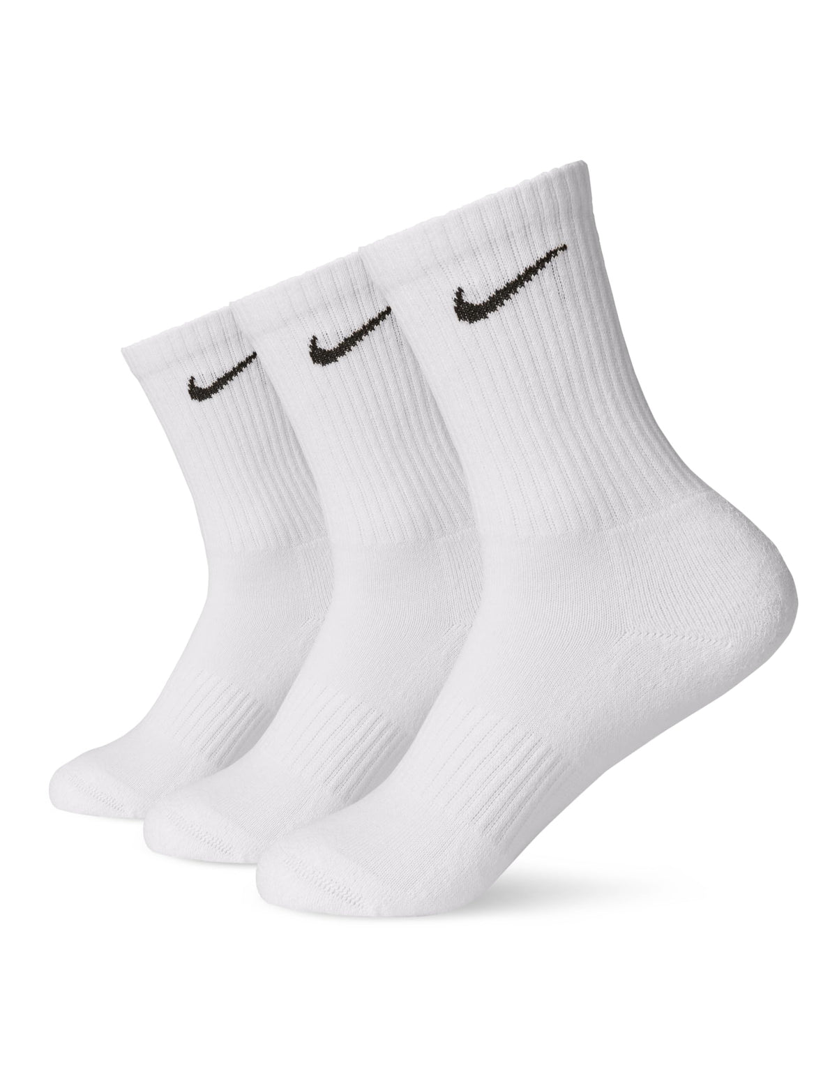 NIKE Unisex U Nk Everyday Csh Crw 3pr 132 Socks