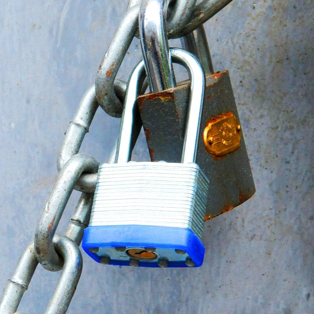 SEPOX® Heavy Duty Outdoor Padlock Keyed-Alike 58mm Extra Long Shackle 4Pack