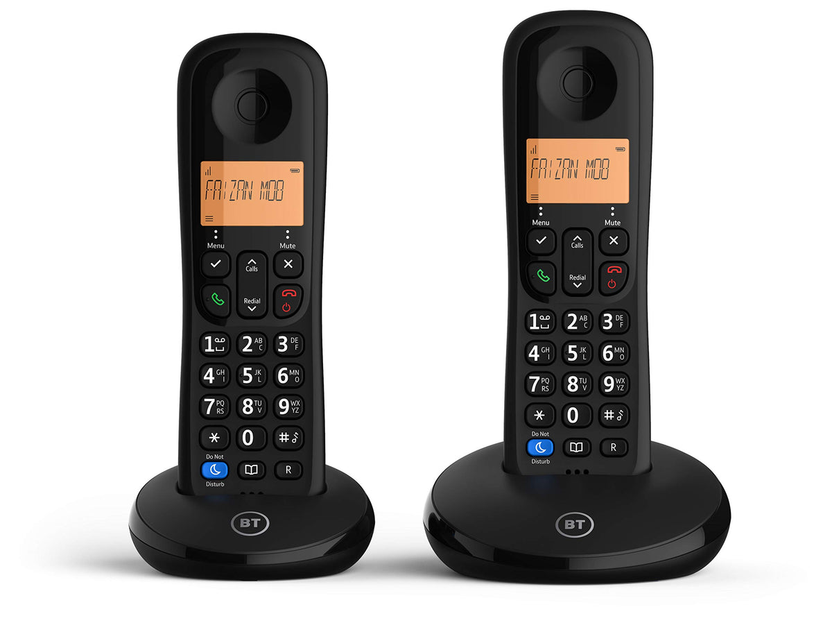 BT Everyday Cordless Landline House Phone, Home Phone, Basic Call Blocker, Do Not Disturb button, Single Handset Pack