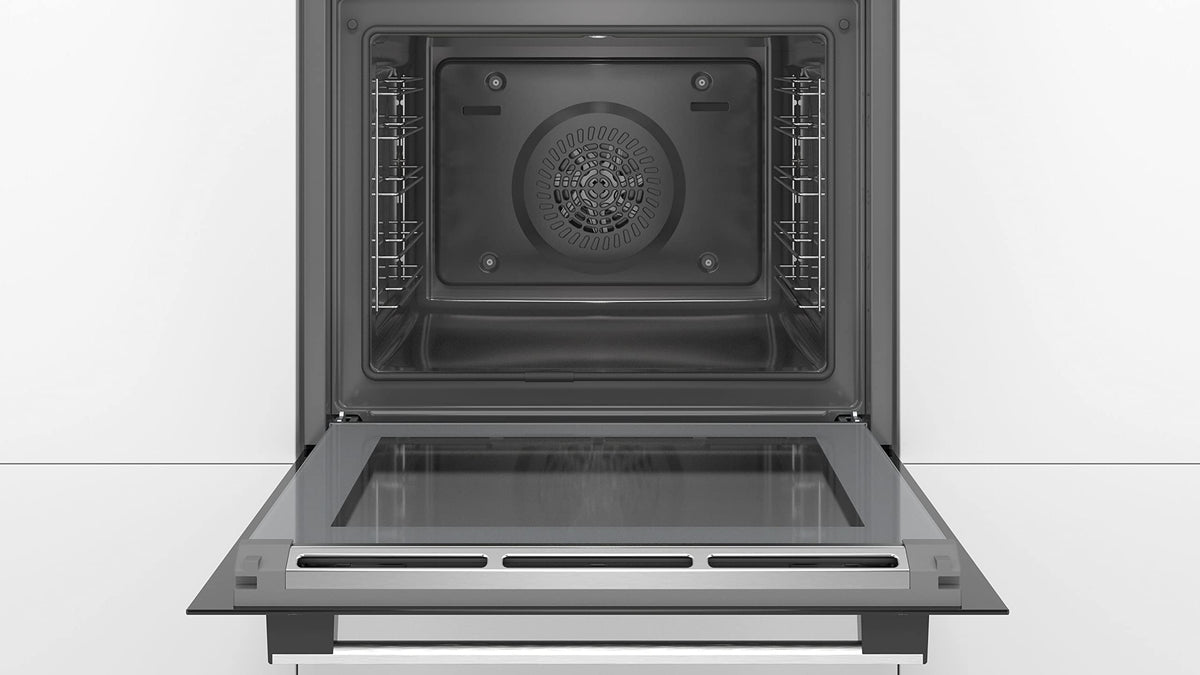 Bosch Series 2 HHF113BR0B Built-in Single Oven, A Rated, Stainless Steel