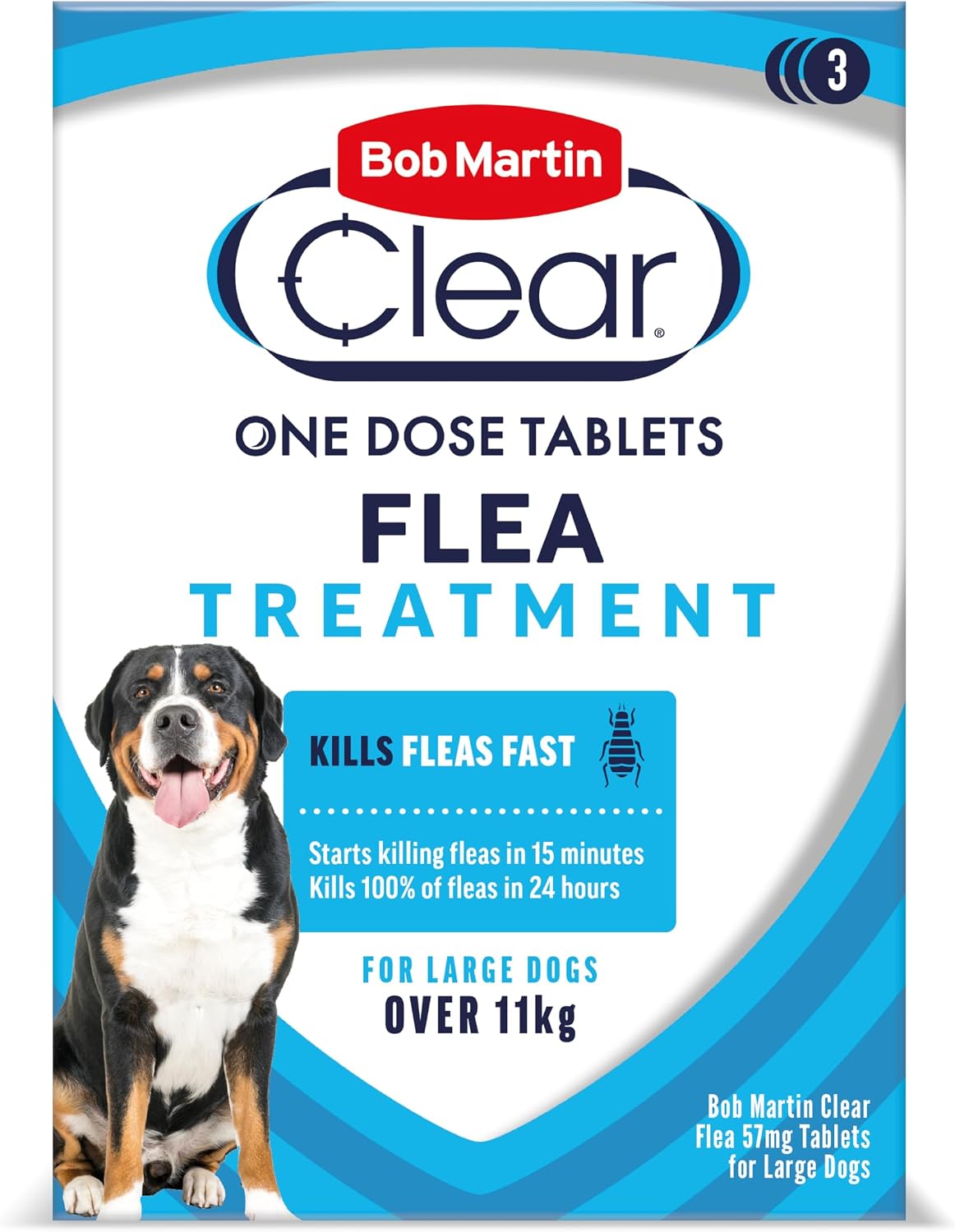 Bob Martin Flea Tablets for Large Dogs 3pk