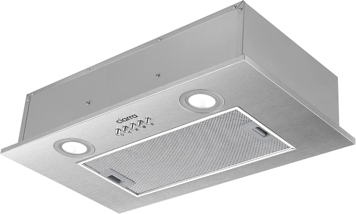 CIARRA 52cm Integrated Cooker Hood Stainless Steel 300m³/h CBCS5913A