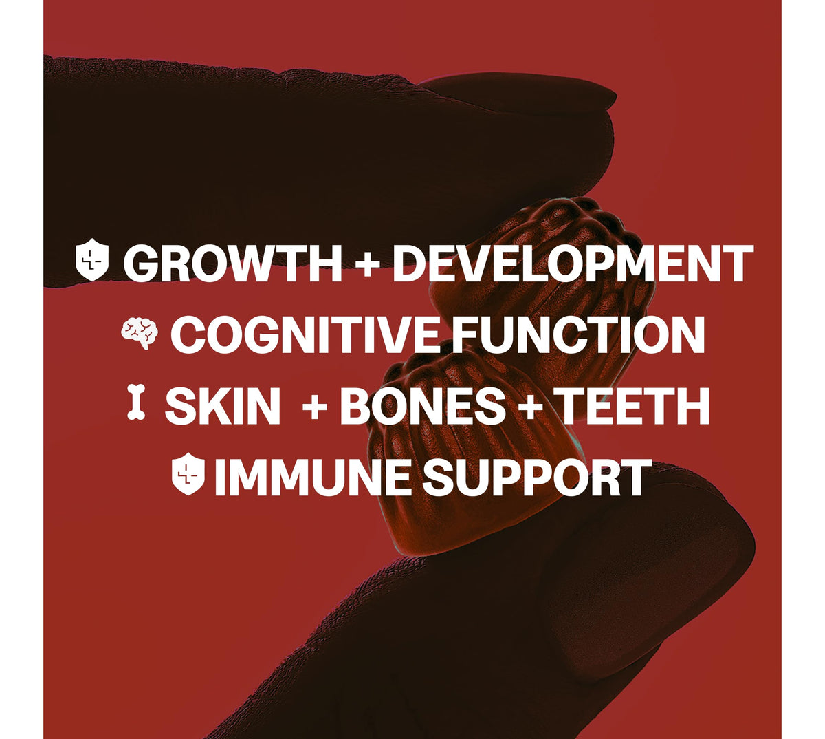 Tonic Health Kids Multivitamin Gummies - 14 in 1 - Strawberry (60 Count)