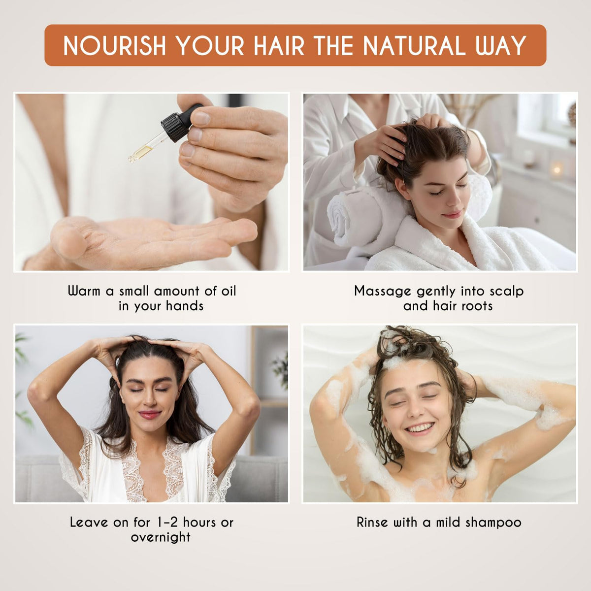 Kanzy Vitamin E Oil for Skin, Hair, Lips and Face - Naturally Sourced Multi-Purpose Plant-Based Vitamin E Oil for Hair Growth as Skincare and Haircare Product for both Men and Women (30 ml)