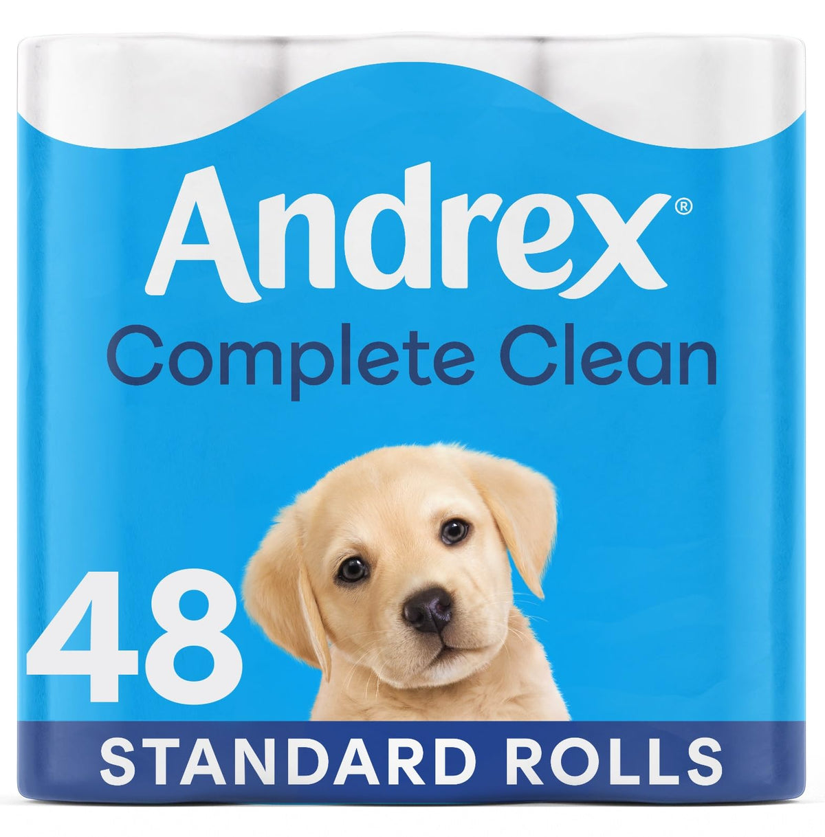 Andrex Complete Clean Toilet Roll - 24 Toilet Rolls, Bulk Buy