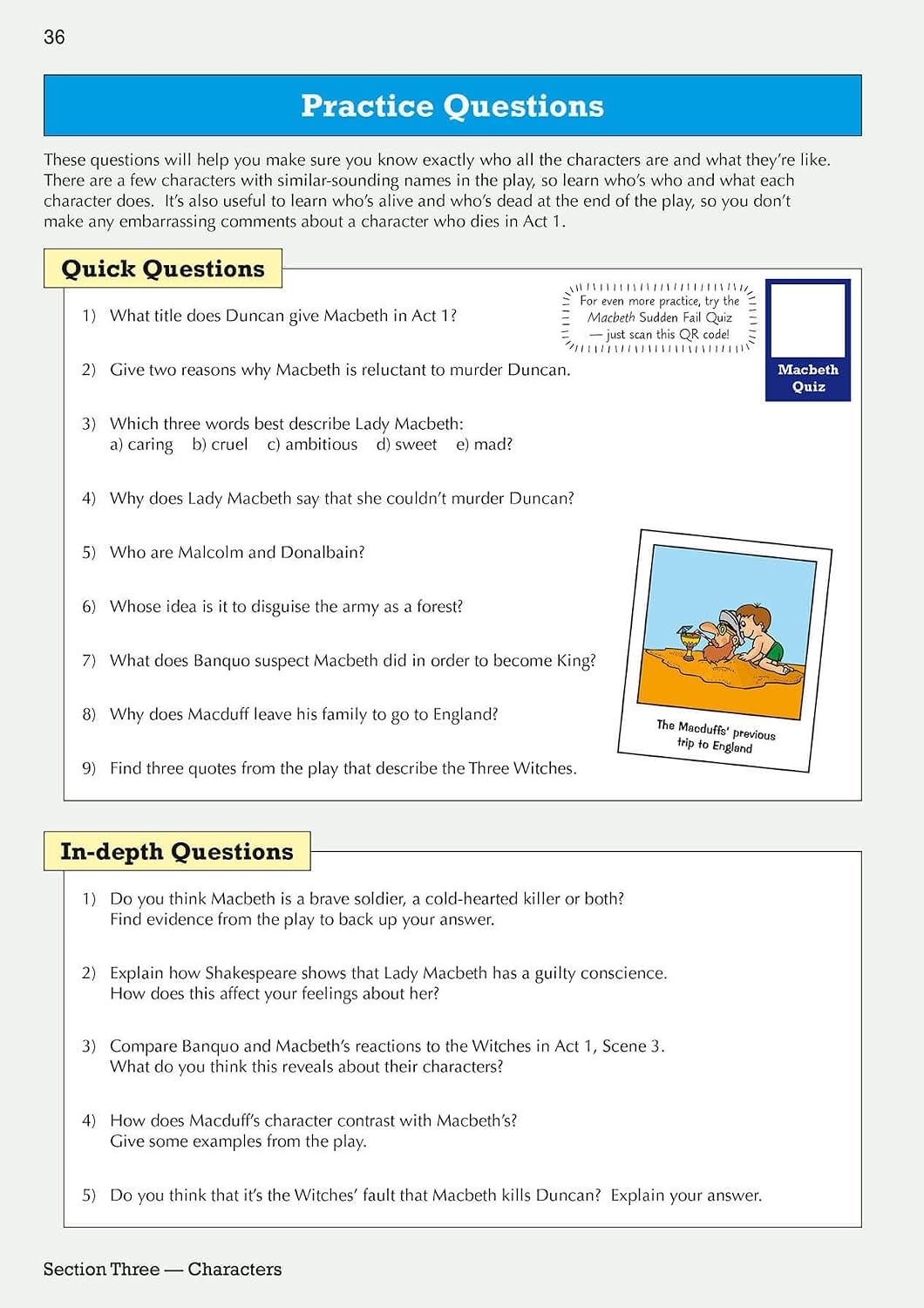 GCSE English Shakespeare Text Guide - Macbeth includes Online Edition & Quizzes: for the 2027 and 2028 exams