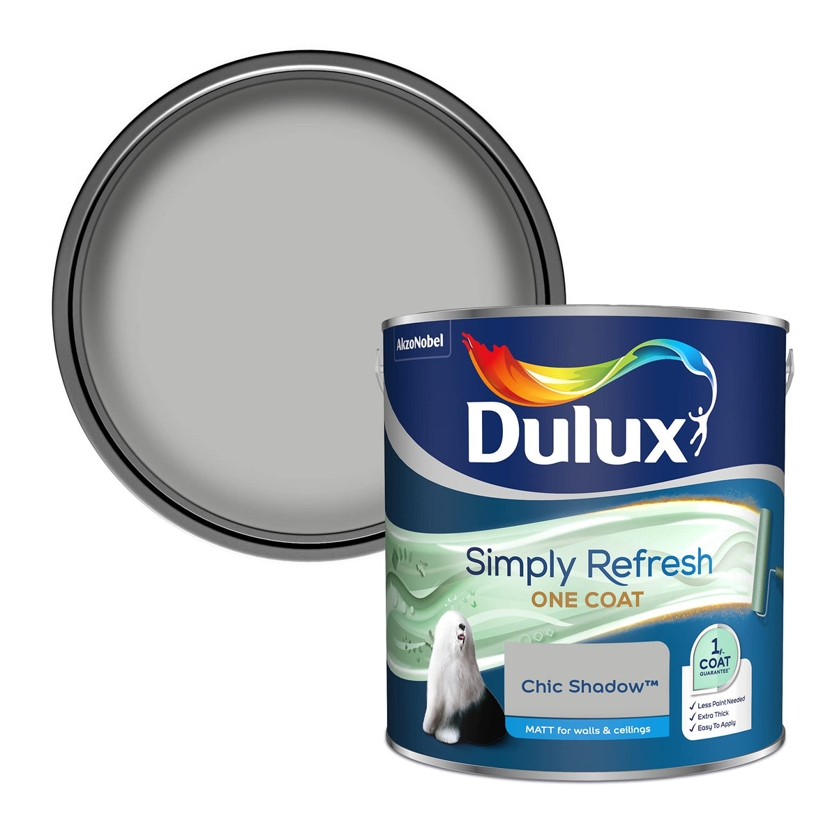 Dulux Tester Paint, White Mist, 30 ml (Pack of 1)