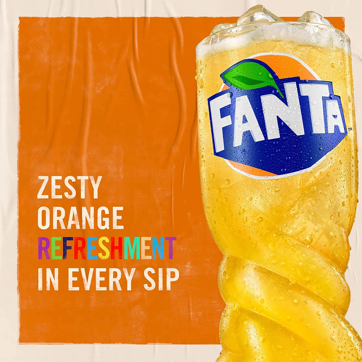 Fanta Fruit Twist Soft Drink Cans, 8 x 330 mL