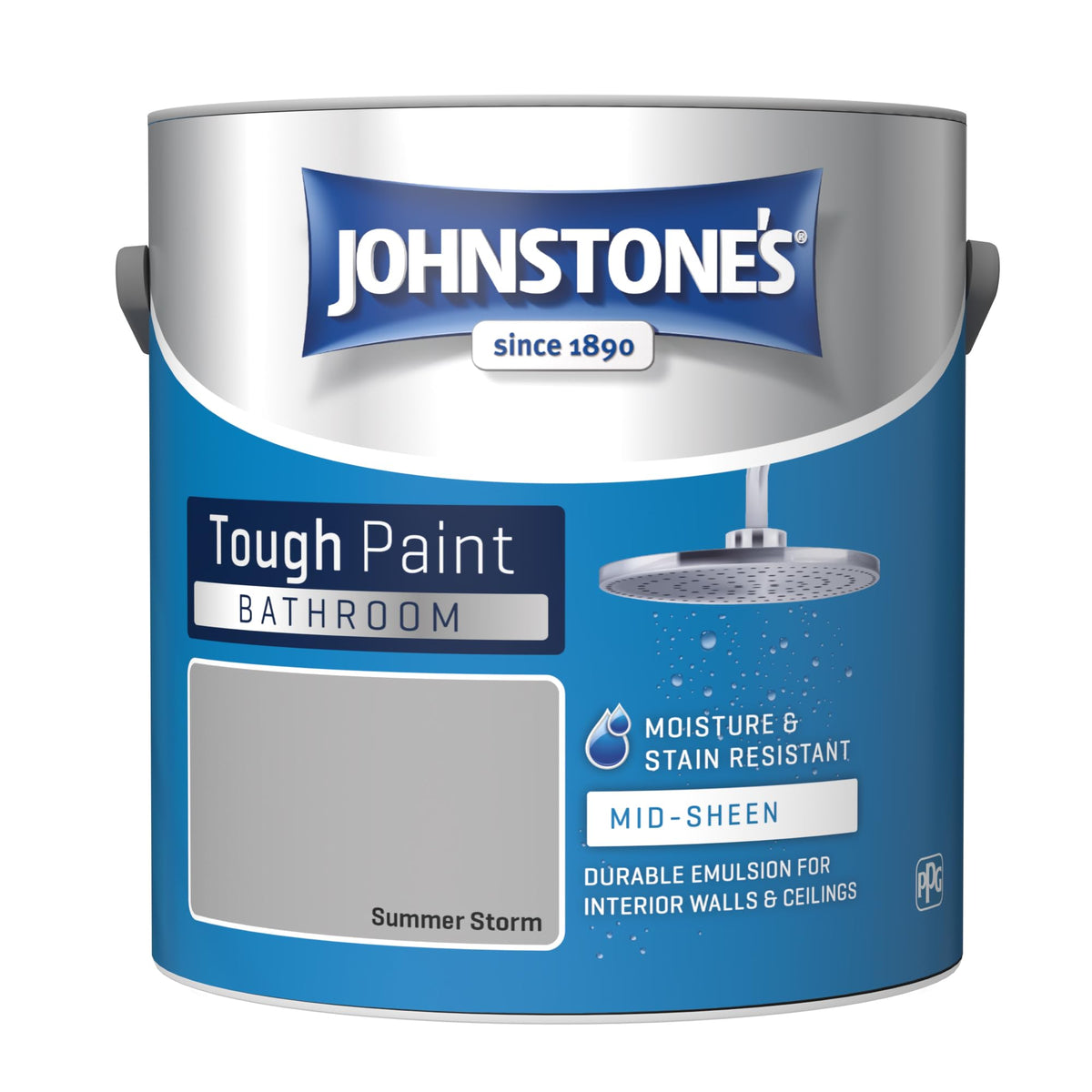 Johnstone's - Bathroom Wall & Ceiling Paint - Seashell - 2.5L