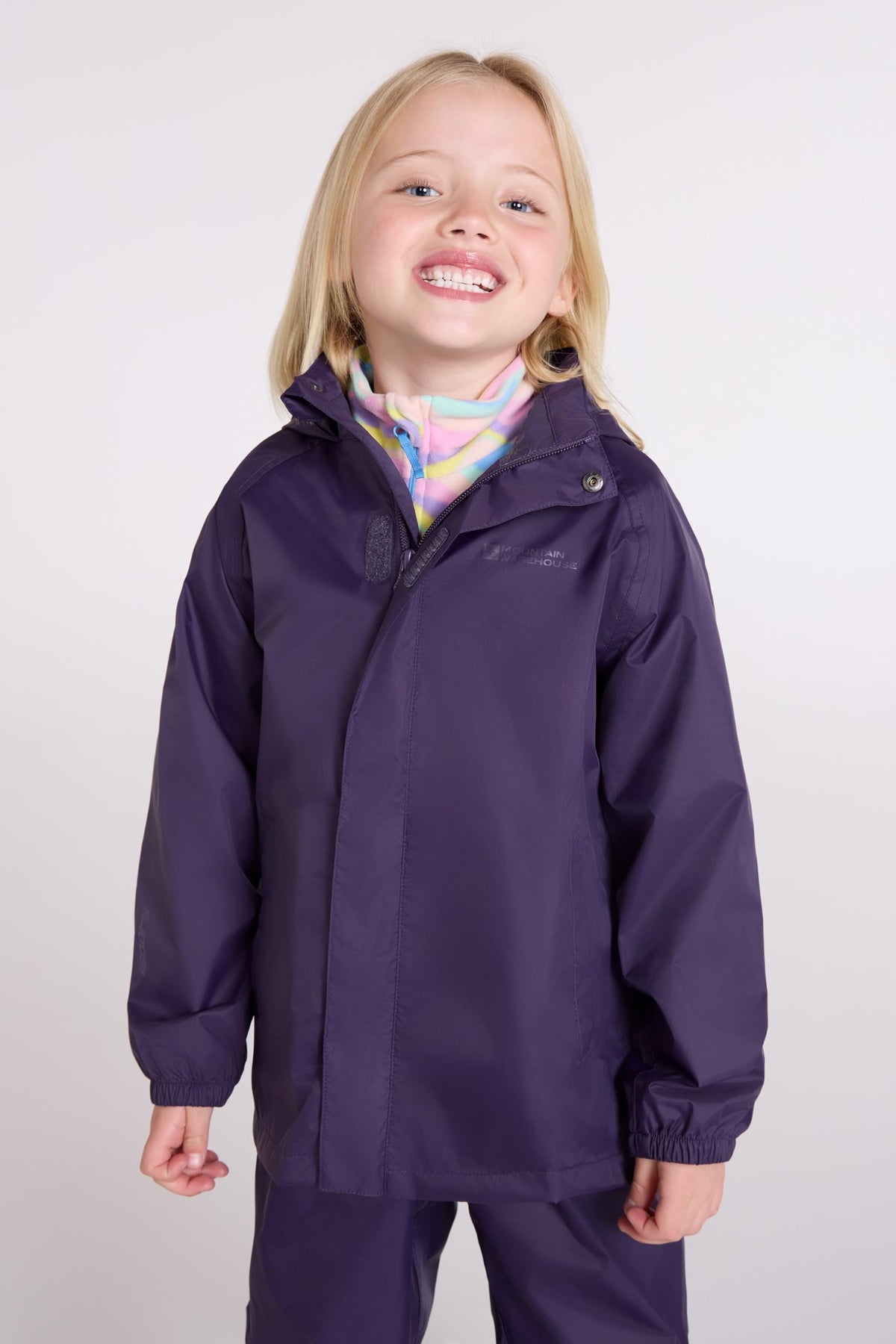 Mountain Warehouse Pakka Kids Waterproof Rain Jacket
