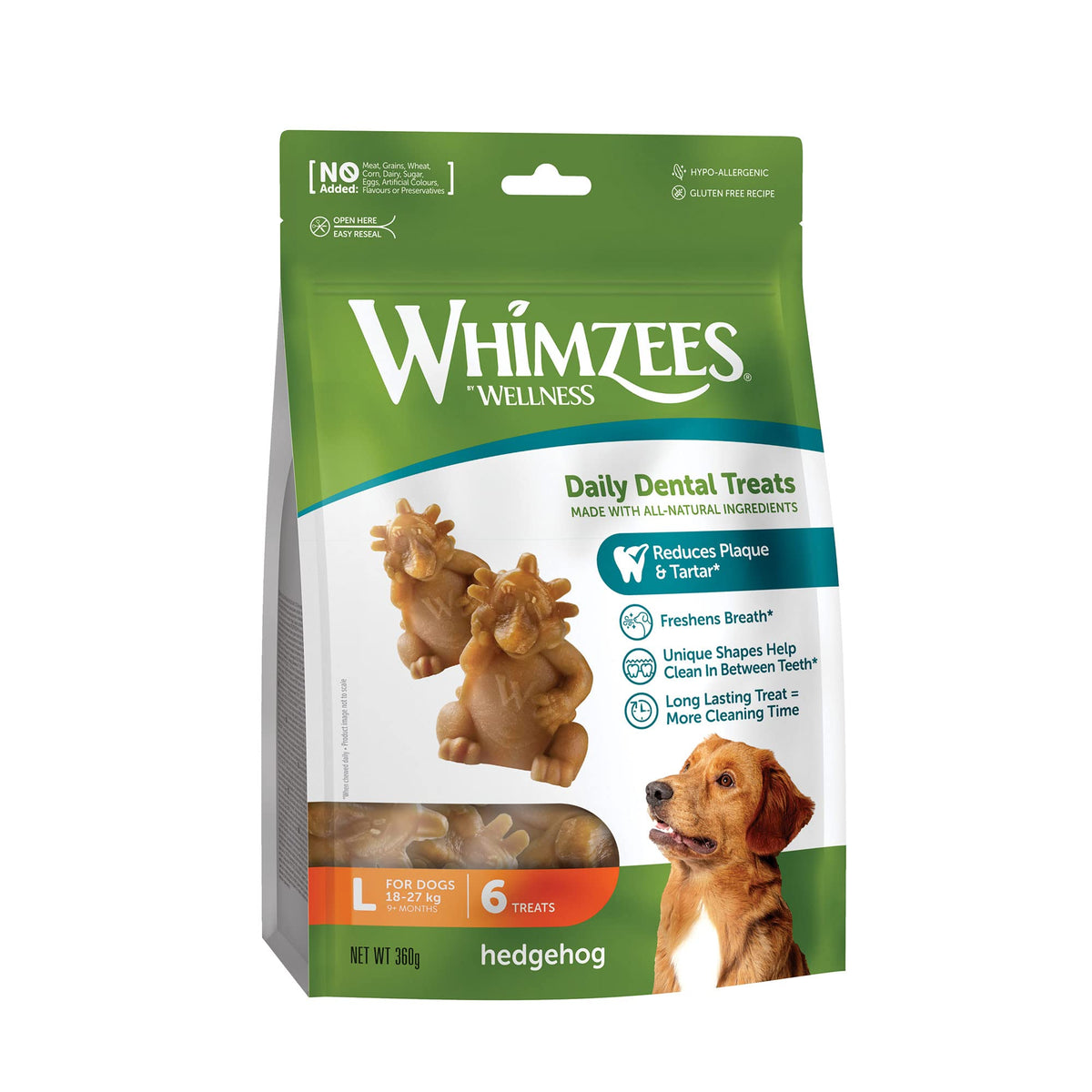 WHIMZEES Alligator S, 24 Pieces – Size S