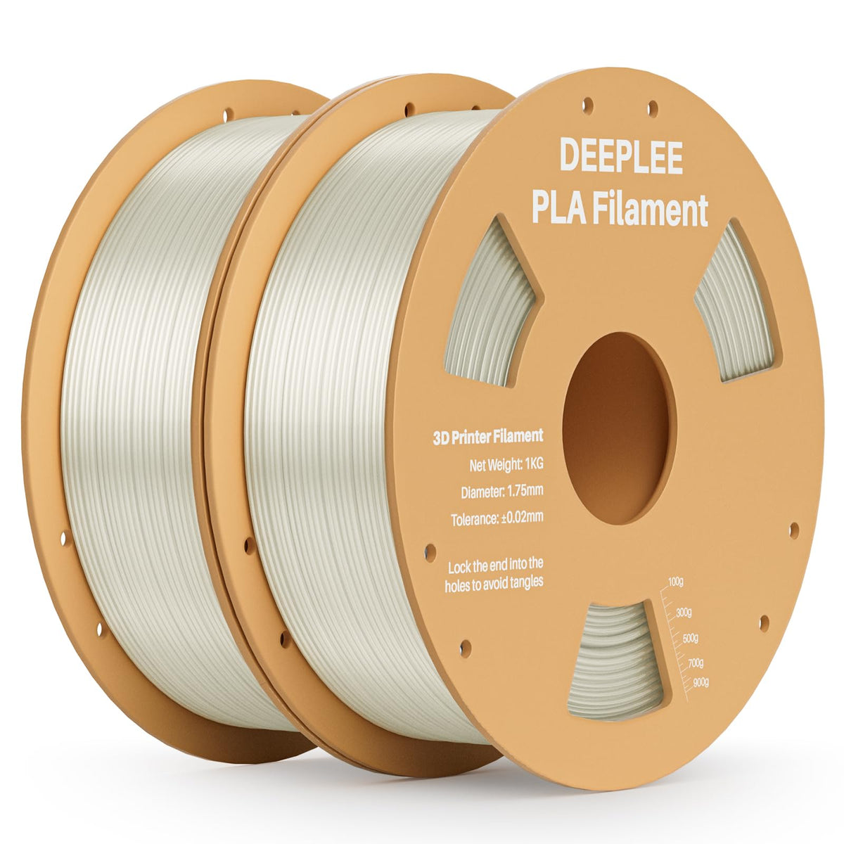 DEEPLEE PLA Filament 1.75mm White 1kg