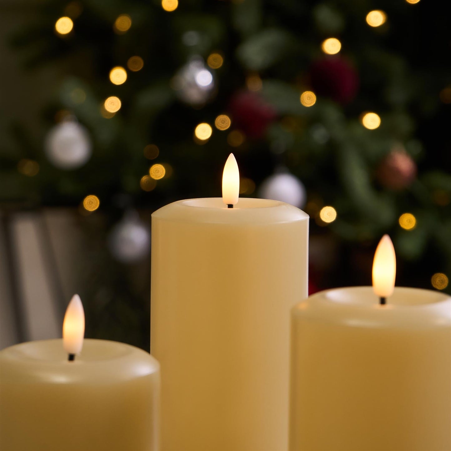 OHS Flameless LED Candle Set Realistic Candle Decorative Lights Party Home