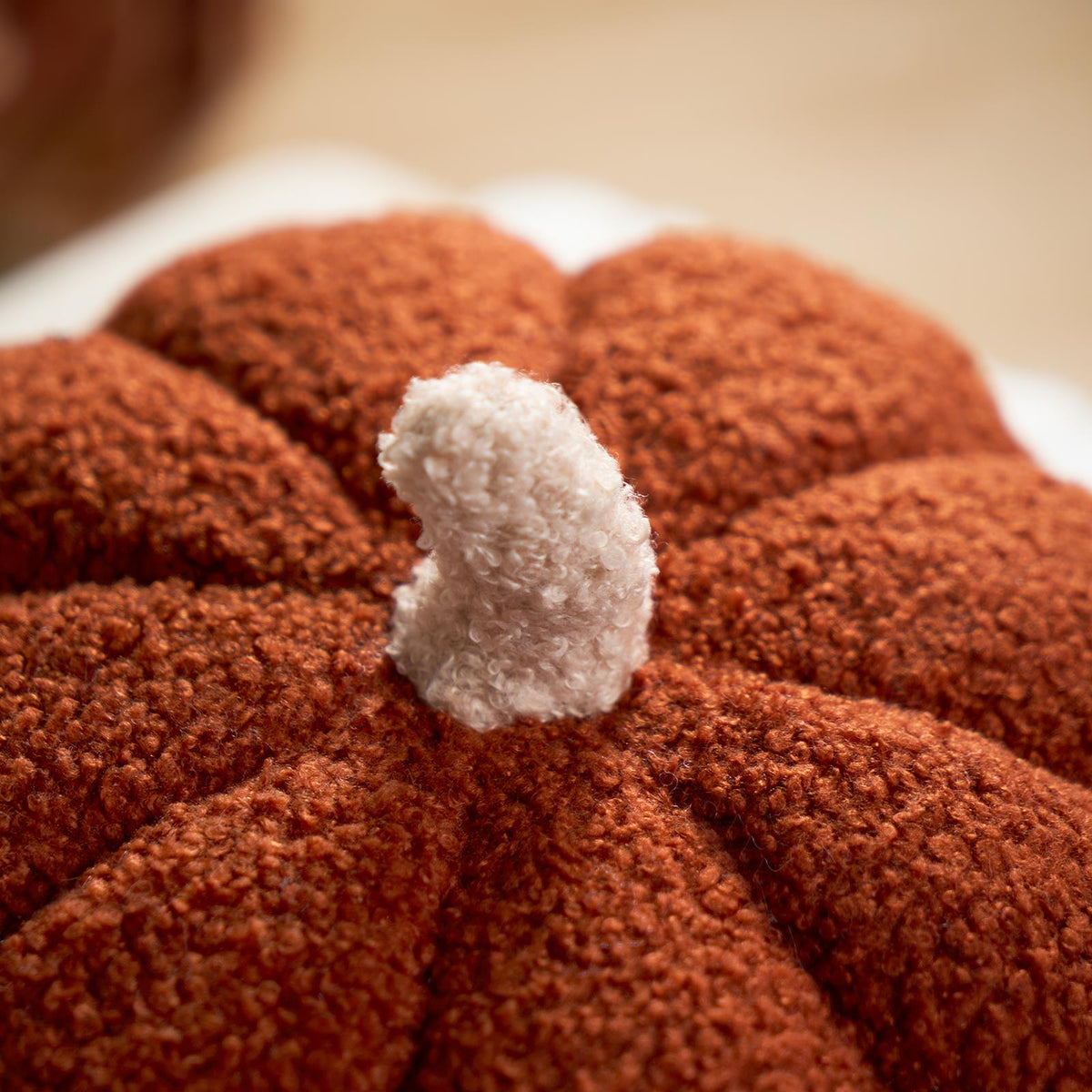 Pumpkin Sofa Cushion Soft Fleece Filled 1/2 Pack Autumn Plush Home Decor Plump