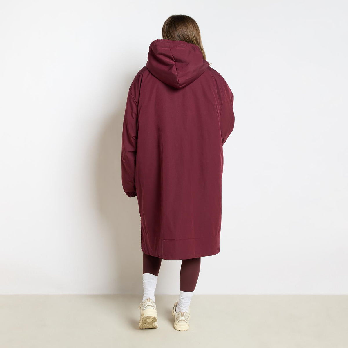OHS Drying Changing Robe Sherpa Lined Water Resistant Oversize Coat Adults Kids