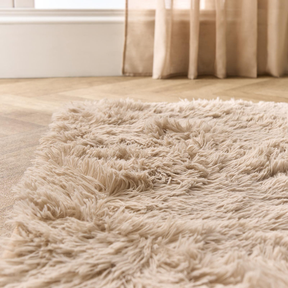 OHS Fluffy Rug Anti-Slip/Skid Shaggy Large Bedroom Non-Shed Floor Carpet Mat