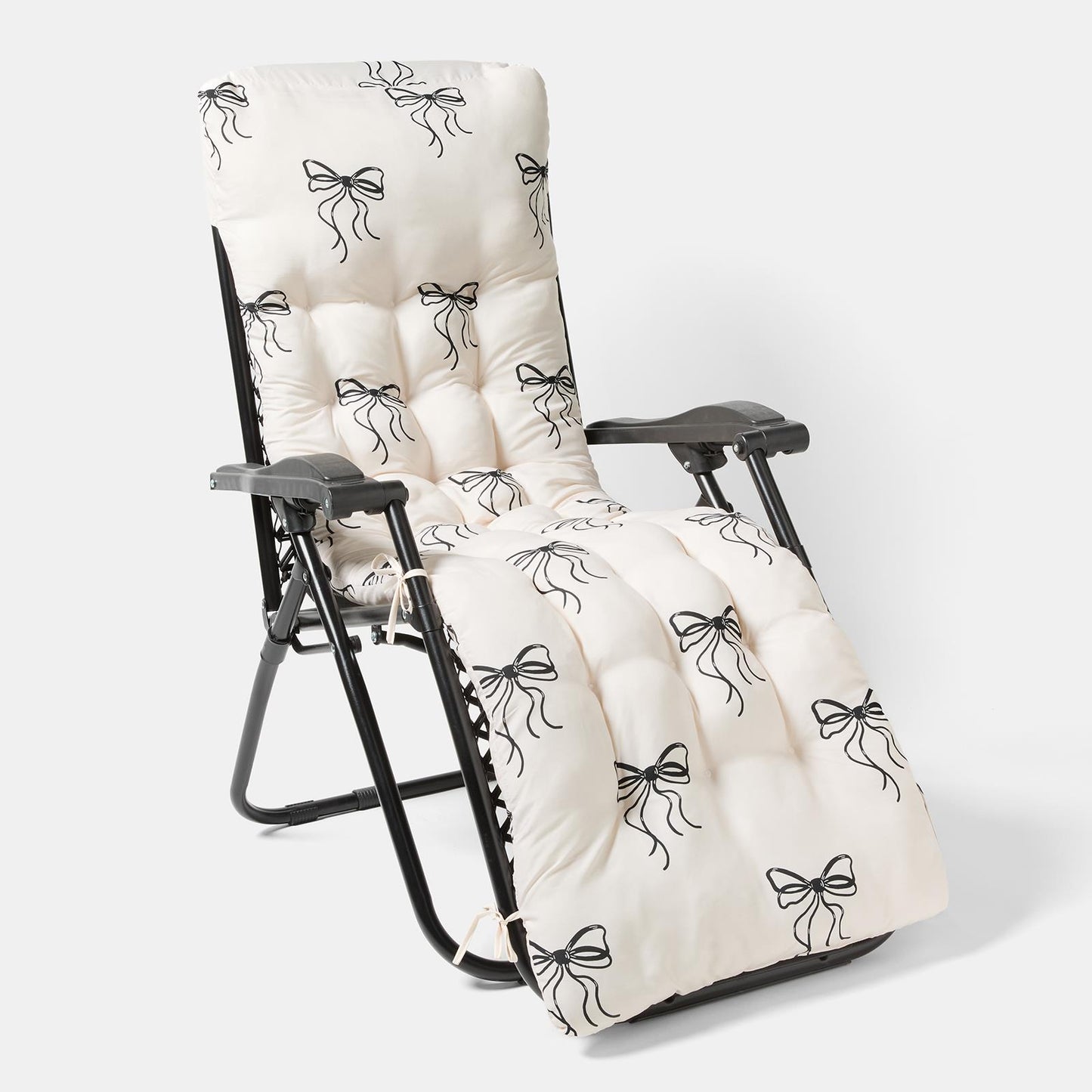 OHS Printed Gravity Chair Seat Cushion Water Resistant Filled Garden Pad