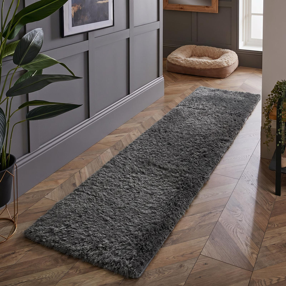 OHS Fluffy Rug Anti-Slip/Skid Shaggy Large Bedroom Non-Shed Floor Carpet Mat