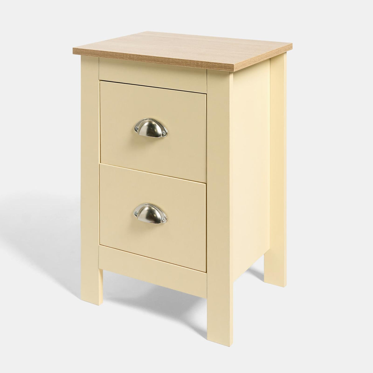 OHS Chicago Bedside Table 2/3 Drawer Hallway Cabinet Nightstand Unit Home Decor