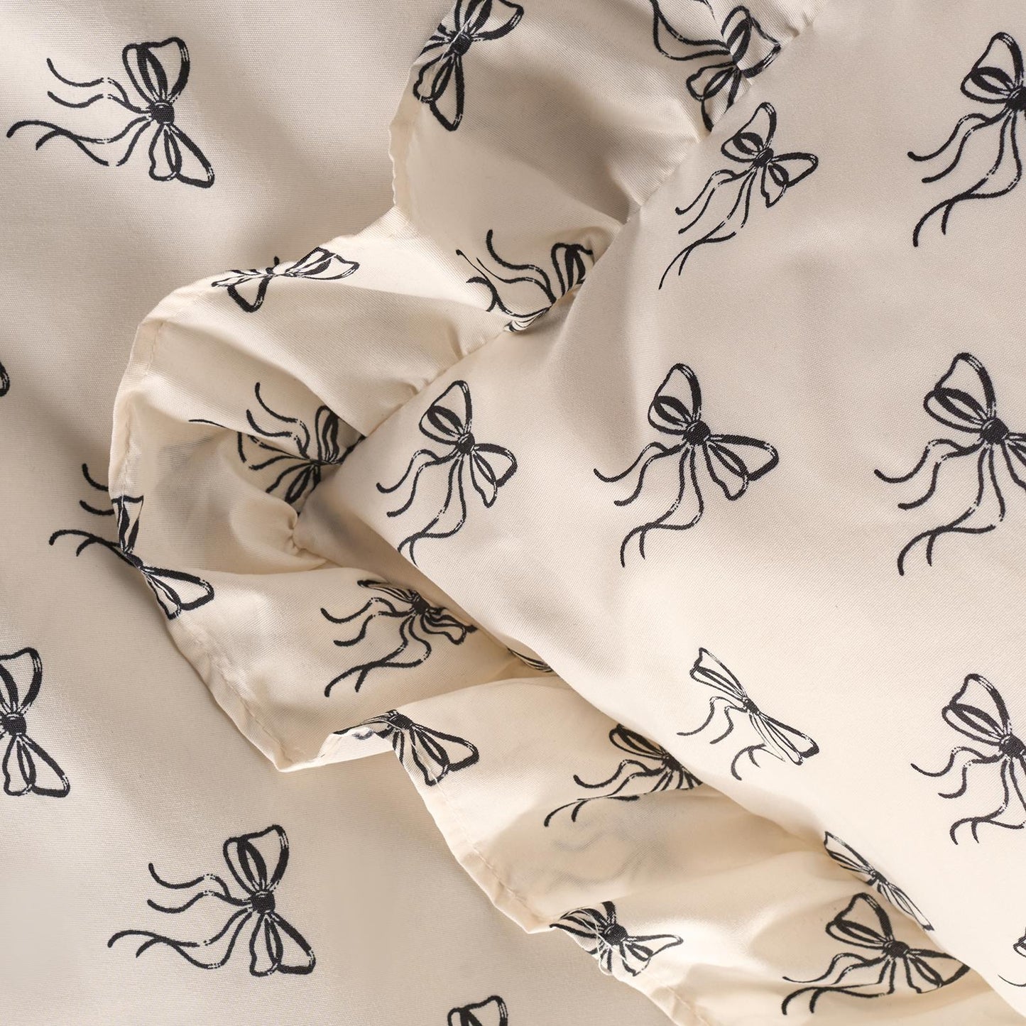 OHS Ditsy Print Bedding Microfibre Duvet Cover Set with Pillowcase Soft