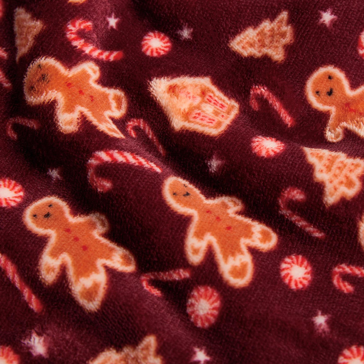 OHS Printed Pet Blanket Reversible Sherpa Fleece Dog Cats Thermal Calming Throw